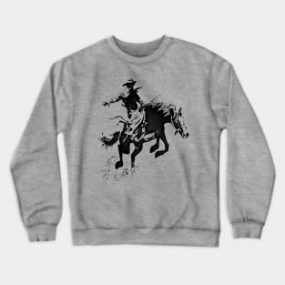 Western Era - Cowboy on Horseback 6 Crewneck Sweatshirt